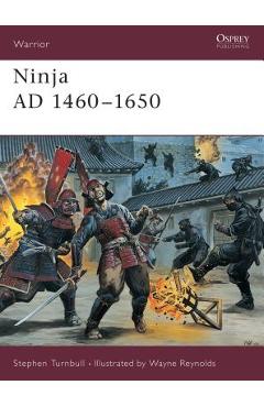 Coperta cărții 'Ninja Ad 1460-1650 - Stephen Turnbull'
