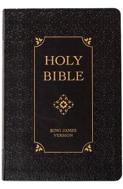 KJV Holy Bible Giant Print Obsidian -