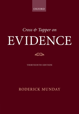 Cross & Tapper on Evidence - Roderick Munday