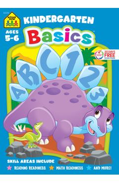 Poza produsului School Zone Kindergarten Basics 64-Page Workbook - School Zone