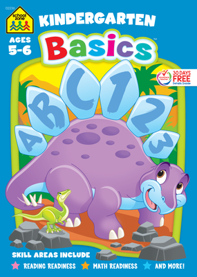 School Zone Kindergarten Basics 64-Page Workbook - School Zone