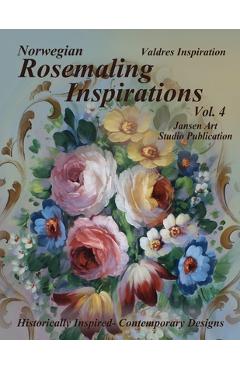 Poza produsului Rosemaling Inspirations: Valdres - Jansen Art Studio