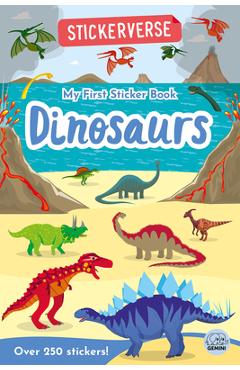 Stickerverse - My First Sticker Book Dinosaurs - Oakley Graham