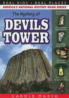 Coperta cărții 'The Mystery at Devils Tower - Carole Marsh'