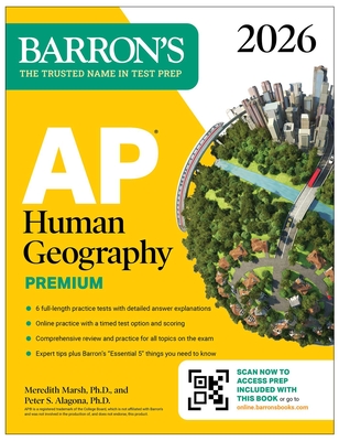 AP Human Geography Premium, 2026: Prep Book with 6 Practice Tests+ Comprehensive Review + Online Practice -