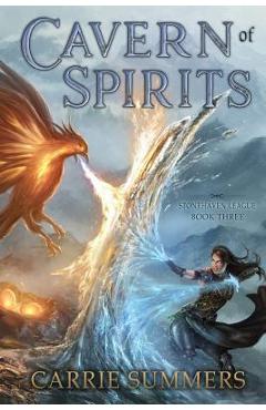 Coperta cărții 'Cavern of Spirits - Carrie Summers'
