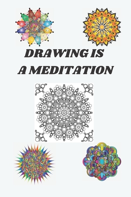 drawing is a meditation: drawing differents types of mandalas The Mandala Guidebook - Bouchaib Elyazdi