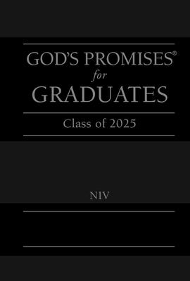 God's Promises for Graduates: Class of 2025 - Black NIV: New International Version - Jack Countryman