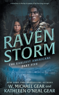 Coperta cărții 'Raven Storm: A Historical Fantasy Series - W. Michael Gear'