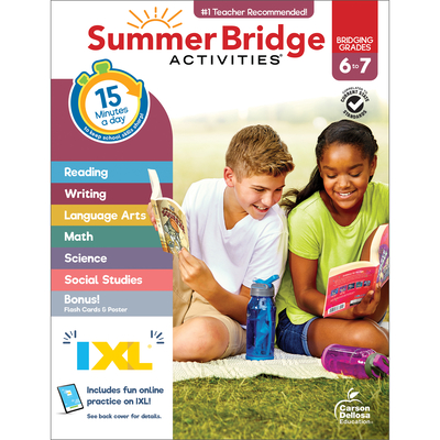 Summer Bridge Activities, Grades 6 - 7 -