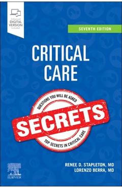Coperta cărții 'Critical Care Secrets - Renee D. Stapleton'