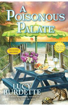 Coperta cărții 'A Poisonous Palate - Lucy Burdette'
