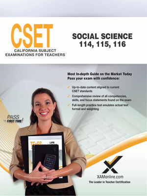 Cset Social Science (114, 115, 116) - Sharon A. Wynne