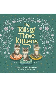 Coperta cărții 'The Tails of Three Kittens - Amanda Davis'