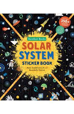 Poza produsului Barefoot Books' Solar System Sticker Book - Anne Jankéliowitch