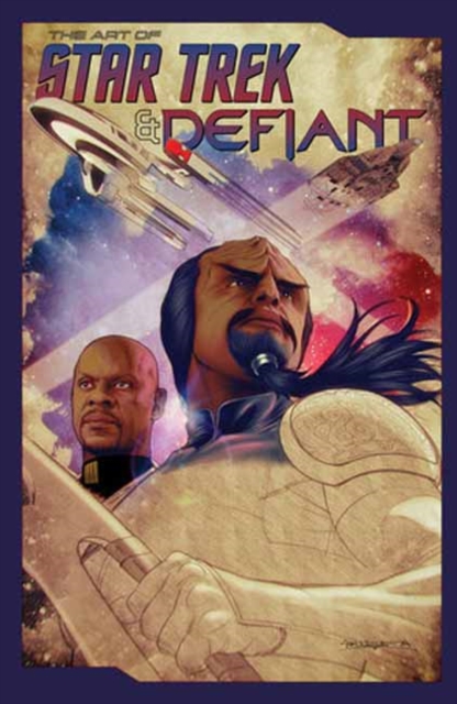 Coperta cărții 'The Art of Star Trek & Defiant -'