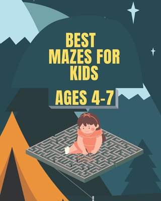 Best Mazes For Kids Ages 4-7: Maze Activity Book - 80 Pages, Ages 4 to 7, Preschool, Kindergarten - Workbook for Games, Puzzles, Wide Paths, and Pro - Lamine Syll