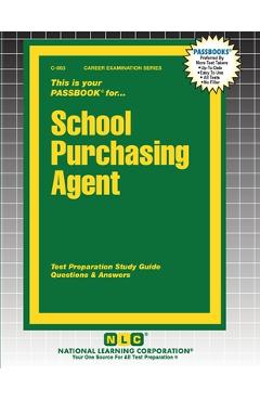 Coperta cărții 'School Purchasing Agent -'