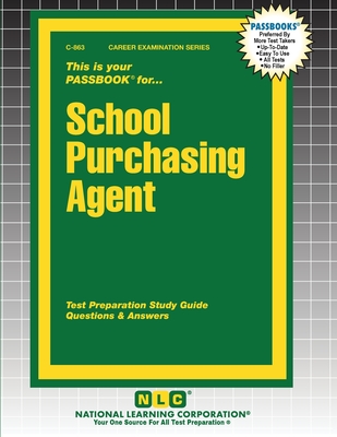 Coperta cărții 'School Purchasing Agent -'