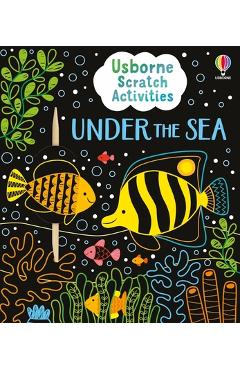 Poza produsului Usborne Scratch Activities Under the Sea - Rosie Dickins