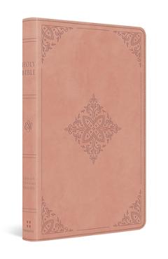Poza produsului ESV Large Print Value Thinline Bible (Trutone, Blush Rose, Fleur-De-Lis Design) - 