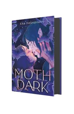 Coperta cărții 'Moth Dark - Kika Hatzopoulou'