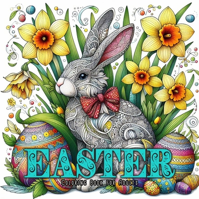 Easter Coloring Book for Adults: Zentangle Easter Coloring Book for Adults Happy Easter coloring book Zentangle Easter Coloring - Monsoon Publishing