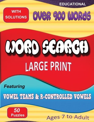 Word Search Featuring Vowel Teams & R-Controlled Vowels - Cindy Robertson