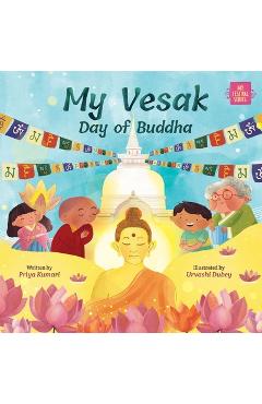 Coperta cărții 'My Vesak: Day of Buddha - Priya Kumari'