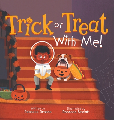 Coperta cărții 'Trick or Treat With Me! - Rebecca Greene'