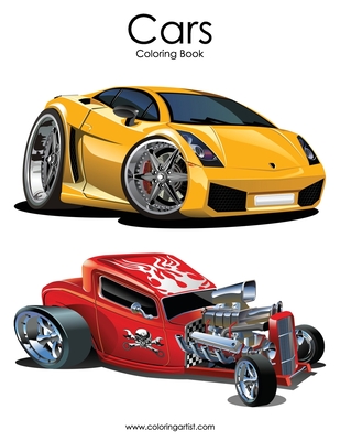 Coperta cărții 'Cars Coloring Book 1 - Nick Snels'