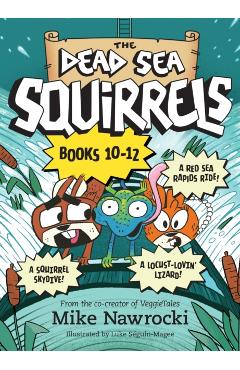 The Dead Sea Squirrels Set Books 10--12: Risky River Rescue / A Twisty-Turny Journey / Babbleland Breakout - Mike Nawrocki