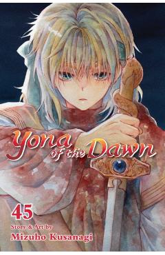 Coperta cărții 'Yona of the Dawn, Vol. 45 - Mizuho Kusanagi'