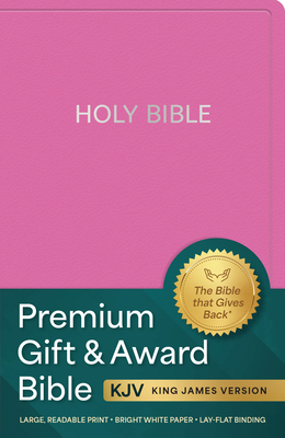 KJV Holy Bible: Premium Gift and Award Bible, Pink Imitation Leather: King James Version Bible - 