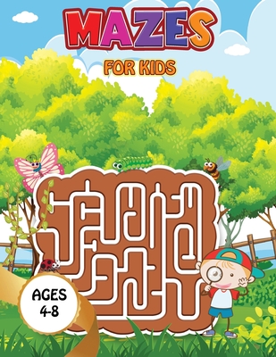 Mazes for kids - Space: Maze Activity Book Ages 4-6 Amazing Rockets, Astronauts Workbook for Games, Puzzles, and Problem-Solving - Margareta Miriam