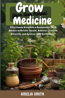 Grow Your Own Herbal Medicine: Establish a Sustainable Herb Garden to Bolster Health, Remedy Common Ailments, and Achieve Self- Sufficiency - Amelia Smith