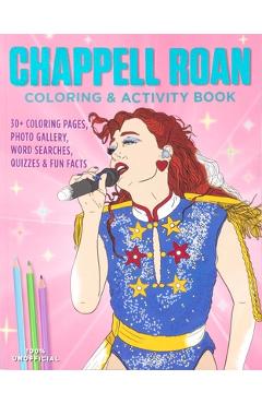 Poza produsului Chappell Roan Coloring & Activity Book - 