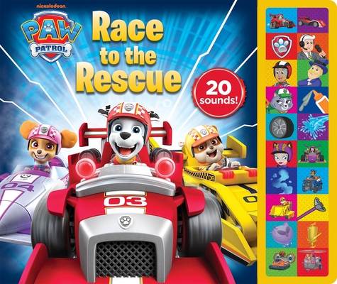 Paw Patrol: Race to the Rescue Sound Book [With Battery] - 