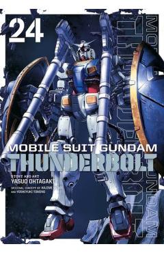 Coperta cărții 'Mobile Suit Gundam Thunderbolt, Vol. 24 - Yasuo Ohtagaki'