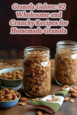 Coperta cărții 'Granola Galore: 92 Wholesome and Crunchy Recipes for Homemade Granola - Delicious Delicacies Yama'