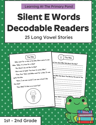 Silent E Words Long Vowel Readers: Decodable Books Grade 1 / Grade 2 - Alison Ryan