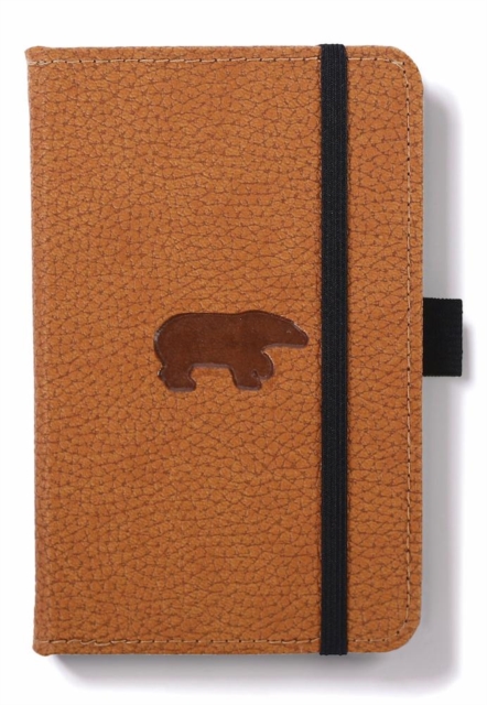 Dingbats* Wildlife A6 Pocket Brown Bear Notebook - Dotted - 