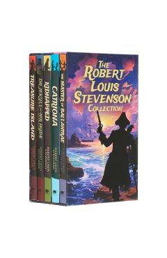 Coperta cărții 'The Robert Louis Stevenson Collection: 5-Book Paperback Boxed Set - Robert Louis Stevenson'