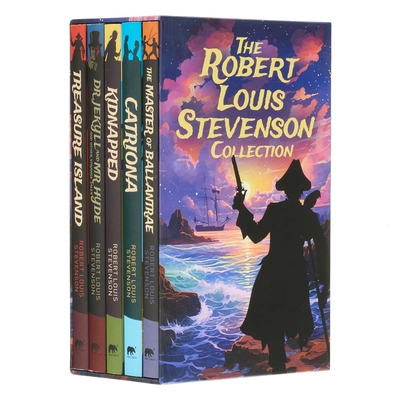 Coperta cărții 'The Robert Louis Stevenson Collection: 5-Book Paperback Boxed Set - Robert Louis Stevenson'
