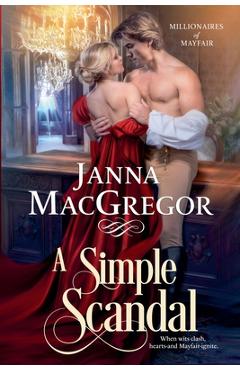Coperta cărții 'A Simple Scandal - Janna Macgregor'