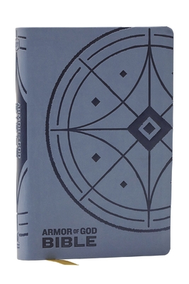 NKJV Armor of God Bible, Blue/Gray Leathersoft (Children's Bible, Red Letter, Comfort Print, Holy Bible): New King James Version -
