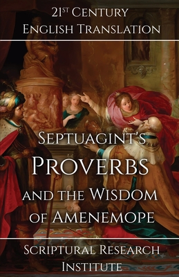 Coperta cărții 'Septuagint's Proverbs and the Wisdom of Amenemope -'
