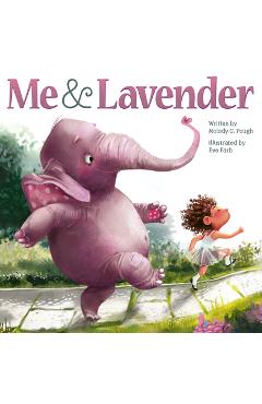 Coperta cărții 'Me & Lavender - Melody C. Peugh'