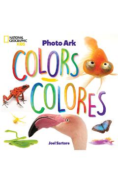Poza produsului National Geographic Photo Ark Colors / Colores: Board Book: Bilingual English-Spanish - Joel Sartore