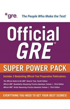 Coperta cărții 'Official GRE Super Power Pack, Third Edition -'